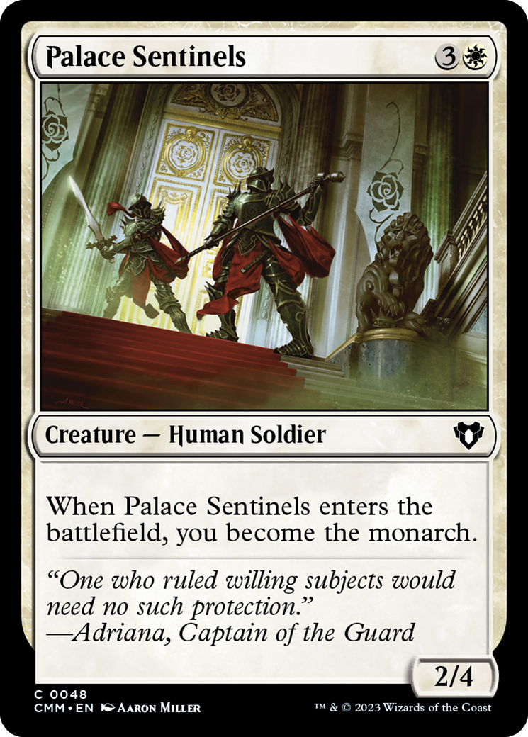 Palace Sentinels [Commander Masters] | Gaming Infinity