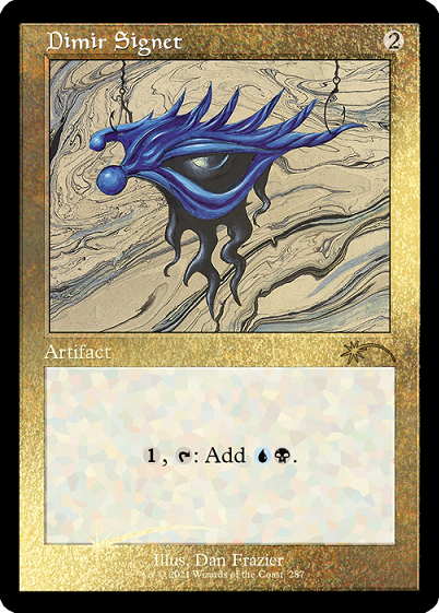 Dimir Signet (Retro) (Foil Etched) [Secret Lair Drop Series] | Gaming Infinity