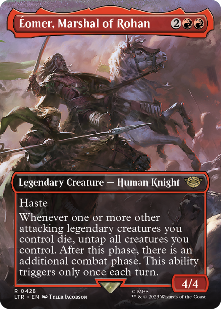 Eomer, Marshal of Rohan (Borderless Alternate Art) [The Lord of the Rings: Tales of Middle-Earth] | Gaming Infinity