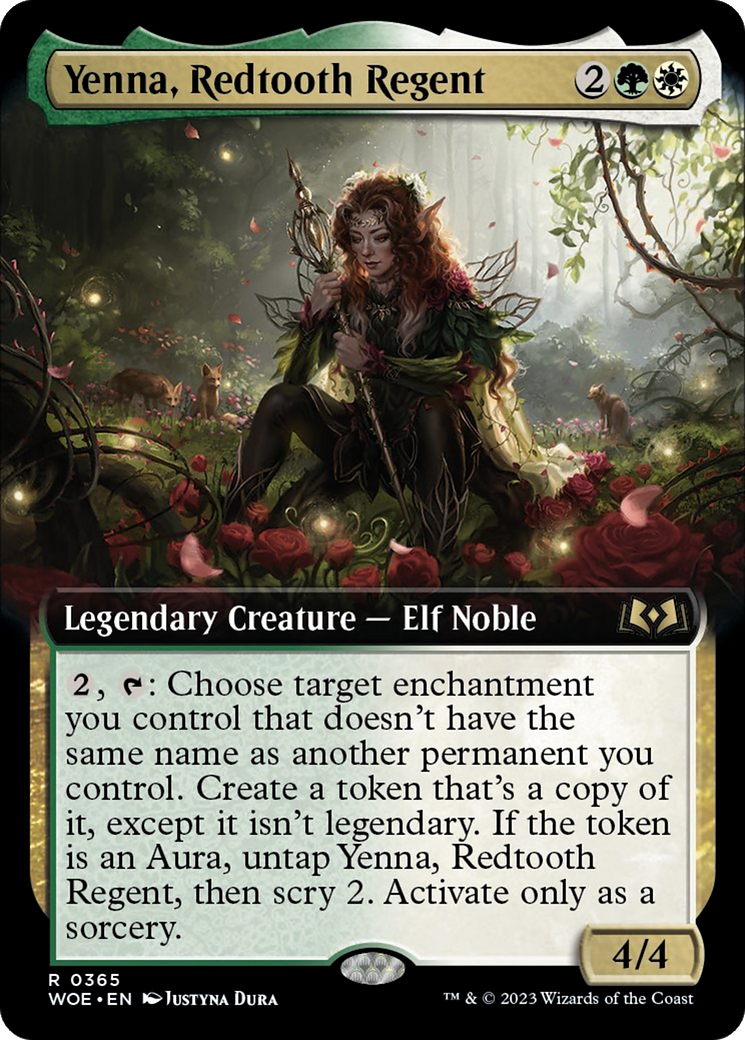 Yenna, Redtooth Regent (Extended Art) [Wilds of Eldraine] | Gaming Infinity