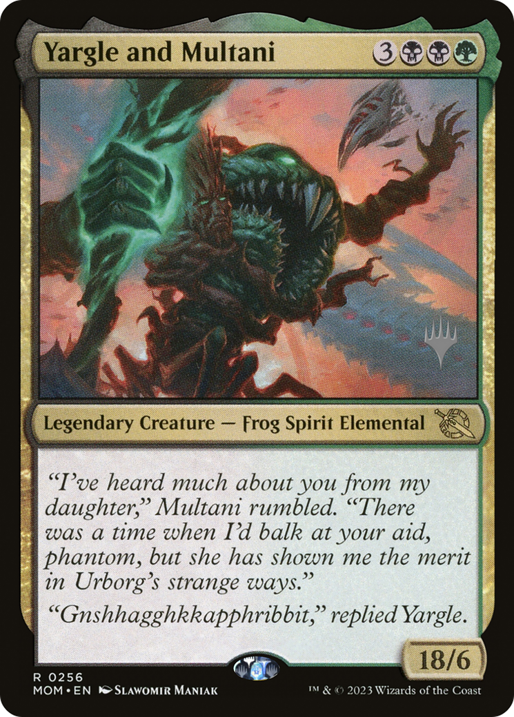 Yargle and Multani (Promo Pack) [March of the Machine Promos] | Gaming Infinity