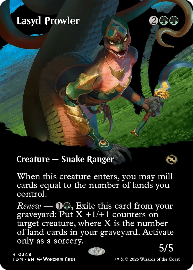 Lasyd Prowler (Borderless) [Tarkir: Dragonstorm] | Gaming Infinity