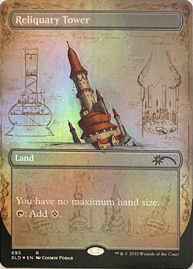 Reliquary Tower (Blueprint) [Secret Lair Drop Promos] | Gaming Infinity