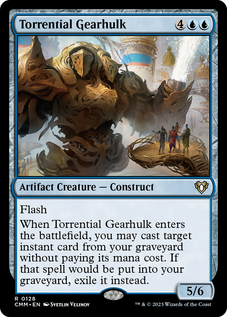 Torrential Gearhulk [Commander Masters] | Gaming Infinity