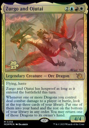 Zurgo and Ojutai [March of the Machine Prerelease Promos] | Gaming Infinity