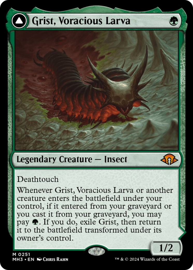 Grist, Voracious Larva // Grist, the Plague Swarm [Modern Horizons 3] | Gaming Infinity