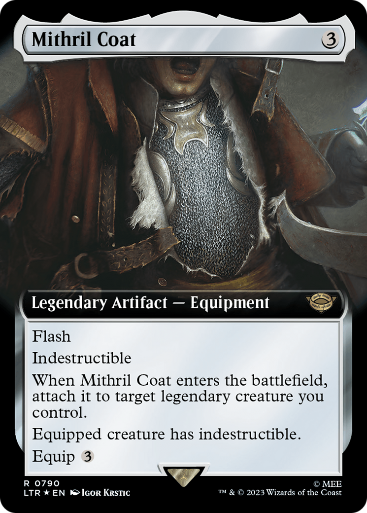 Mithril Coat (Extended Art) (Surge Foil) [The Lord of the Rings: Tales of Middle-Earth] | Gaming Infinity