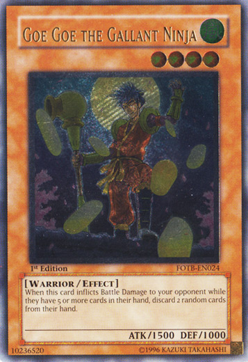 Goe Goe the Gallant Ninja [FOTB-EN024] Ultimate Rare | Gaming Infinity