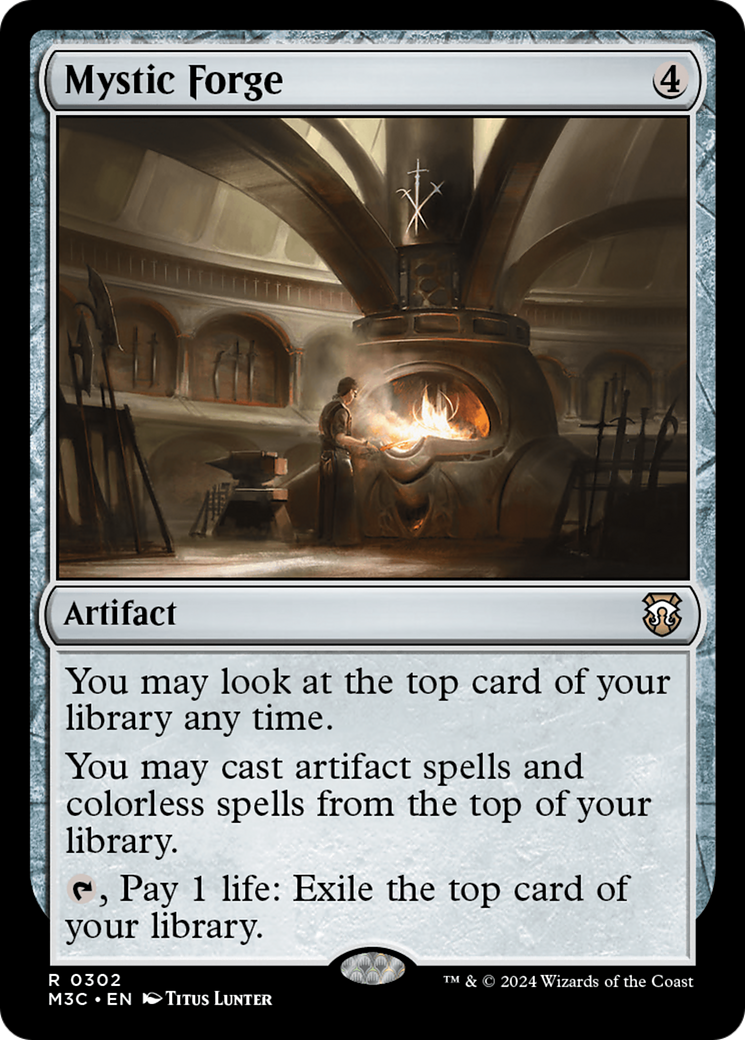 Mystic Forge (Ripple Foil) [Modern Horizons 3 Commander] | Gaming Infinity