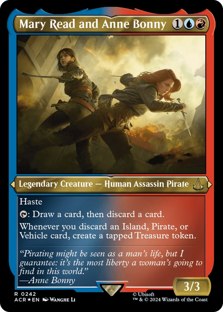 Mary Read and Anne Bonny (Foil Etched) [Assassin's Creed] | Gaming Infinity