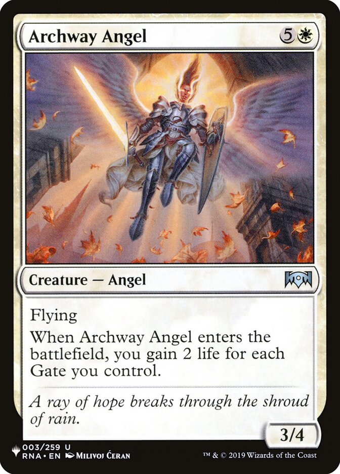 Archway Angel [The List] | Gaming Infinity