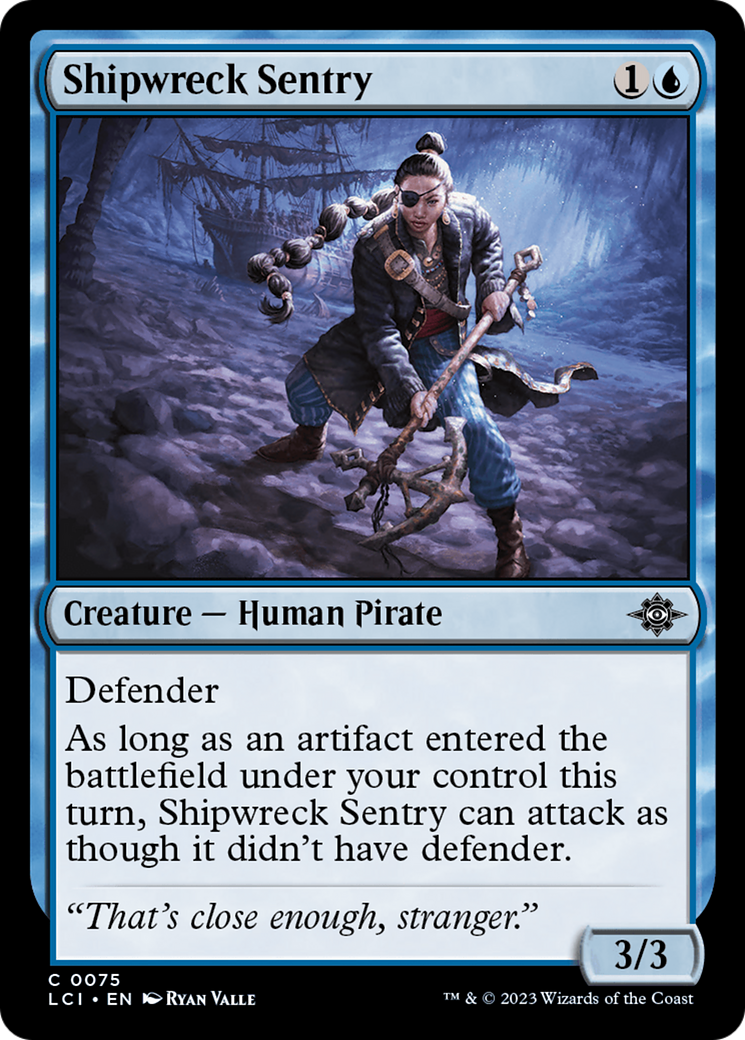 Shipwreck Sentry [The Lost Caverns of Ixalan] | Gaming Infinity