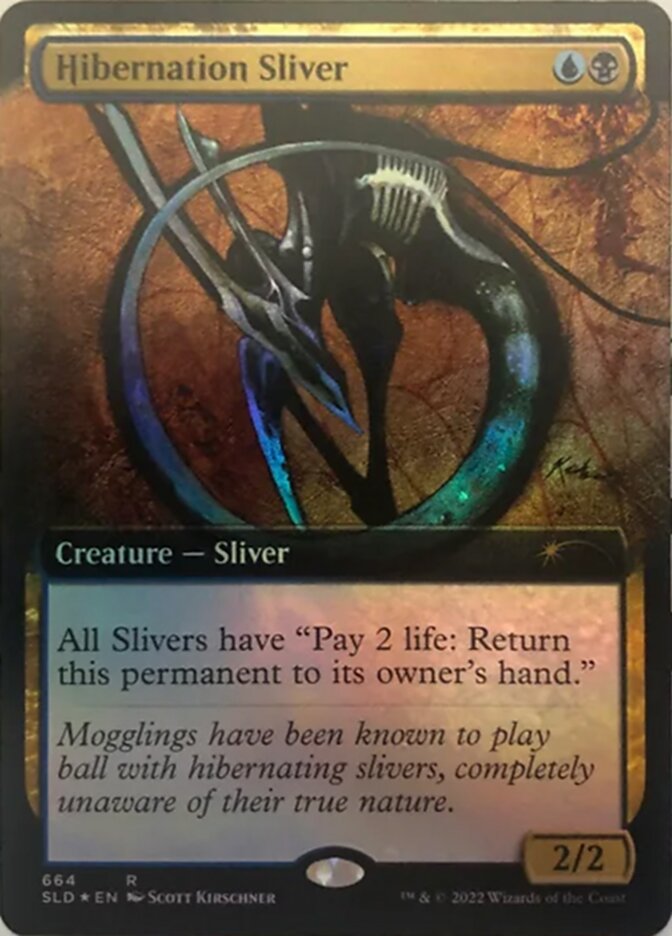 Hibernation Sliver (Extended Art) [Secret Lair Drop Promos] | Gaming Infinity