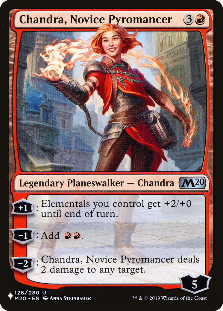 Chandra, Novice Pyromancer [The List] | Gaming Infinity