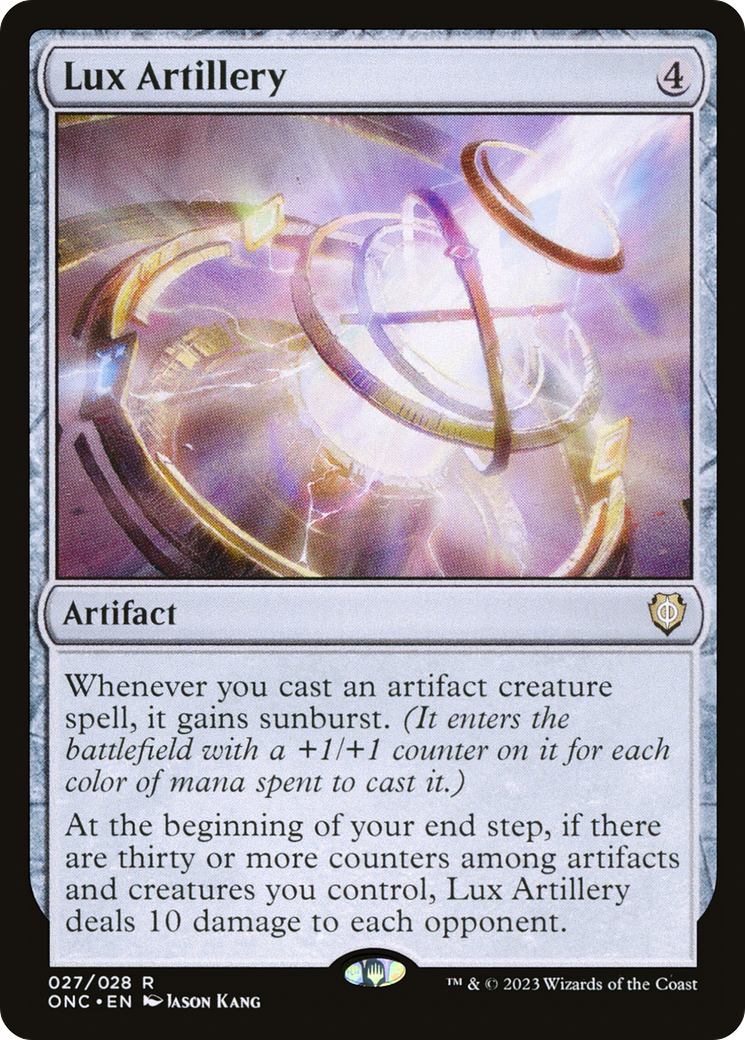 Lux Artillery [Phyrexia: All Will Be One Commander] | Gaming Infinity