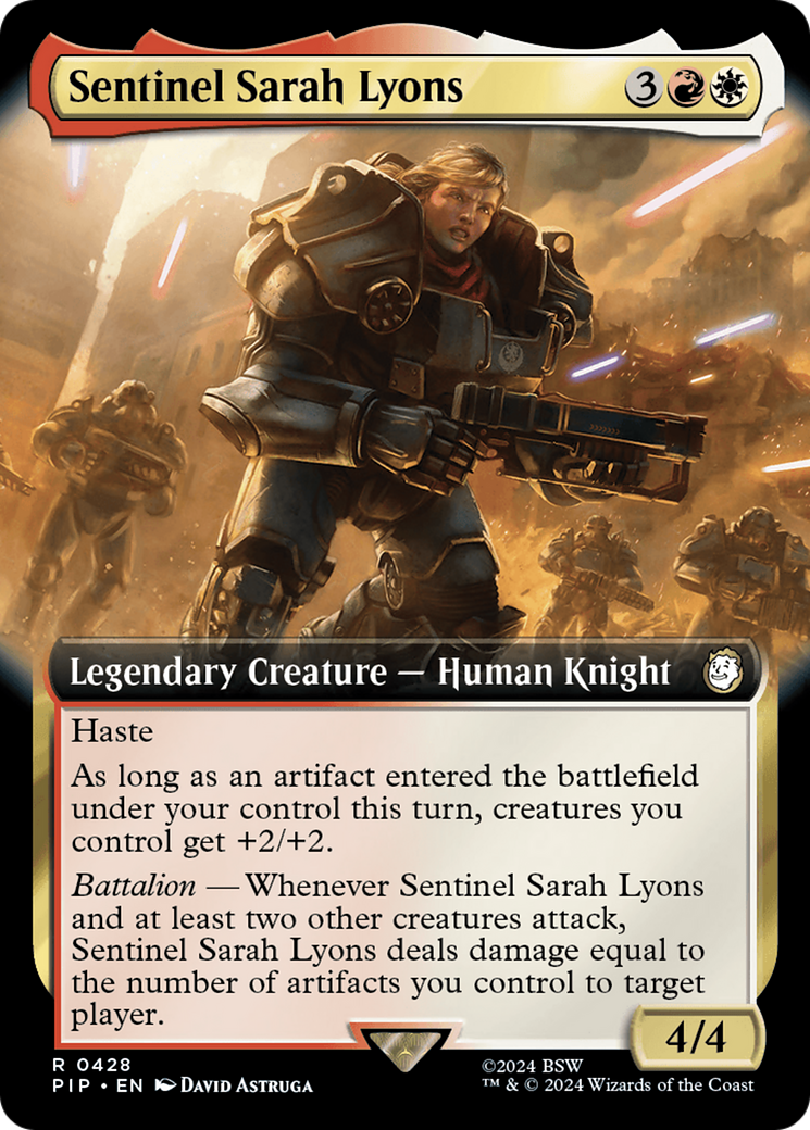 Sentinel Sarah Lyons (Extended Art) [Fallout] | Gaming Infinity