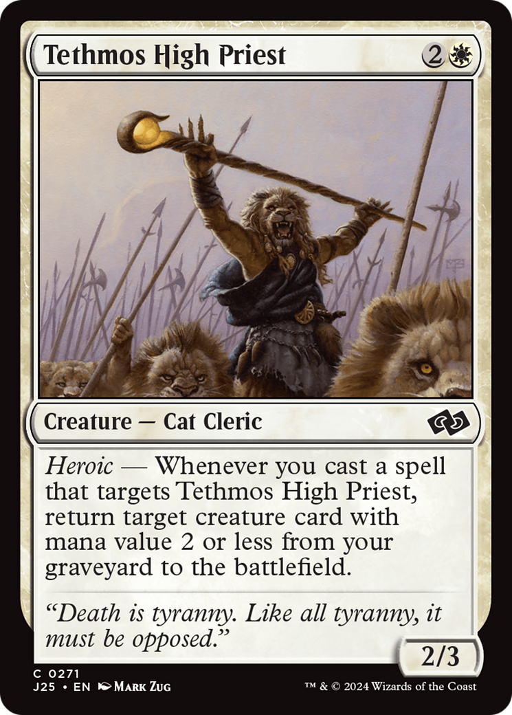 Tethmos High Priest [Foundations Jumpstart] | Gaming Infinity