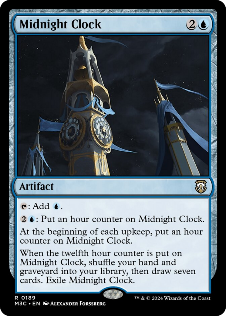 Midnight Clock [Modern Horizons 3 Commander] | Gaming Infinity