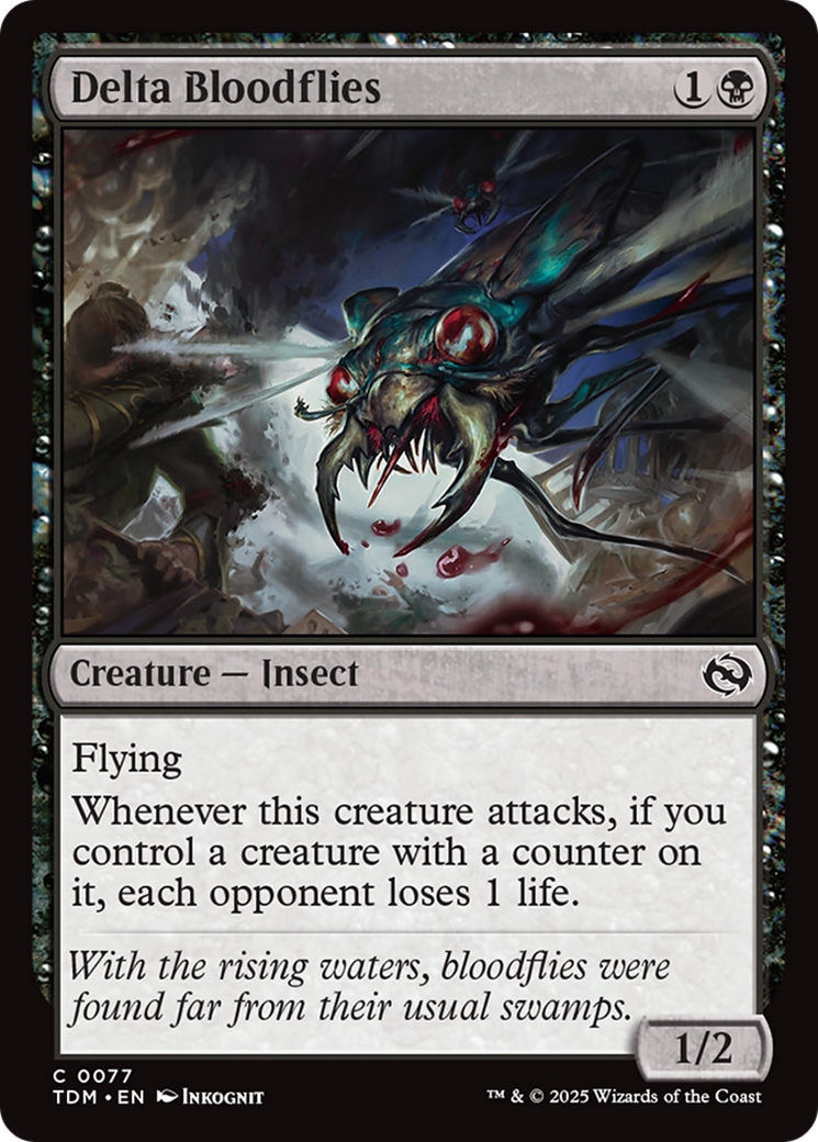 Delta Bloodflies [Tarkir: Dragonstorm] | Gaming Infinity