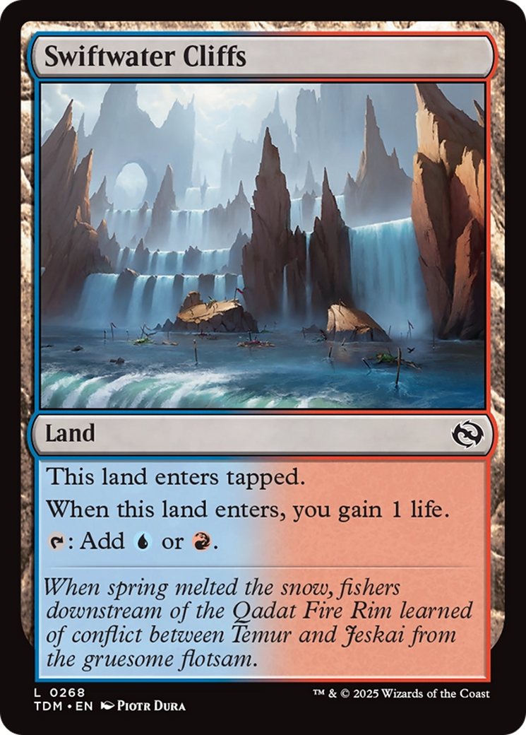 Swiftwater Cliffs [Tarkir: Dragonstorm] | Gaming Infinity
