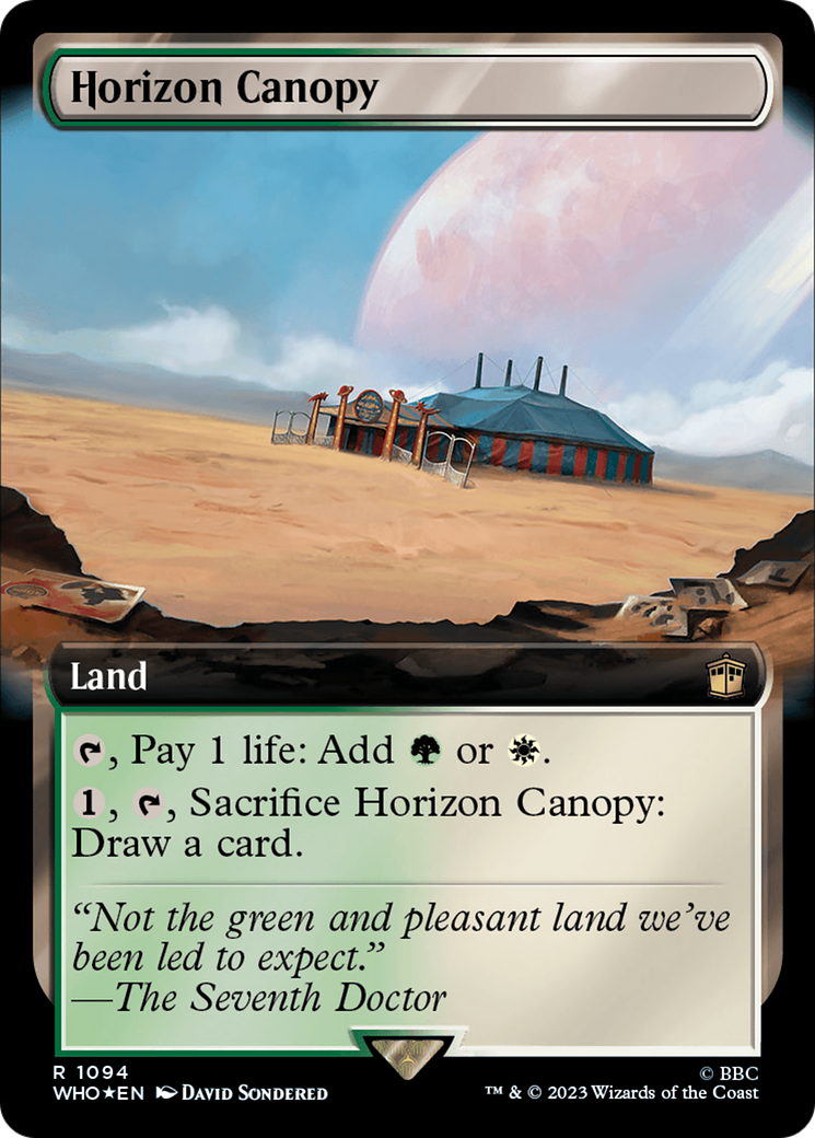 Horizon Canopy (Extended Art) (Surge Foil) [Doctor Who] | Gaming Infinity