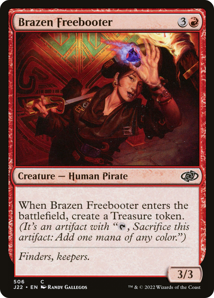Brazen Freebooter [Jumpstart 2022] | Gaming Infinity
