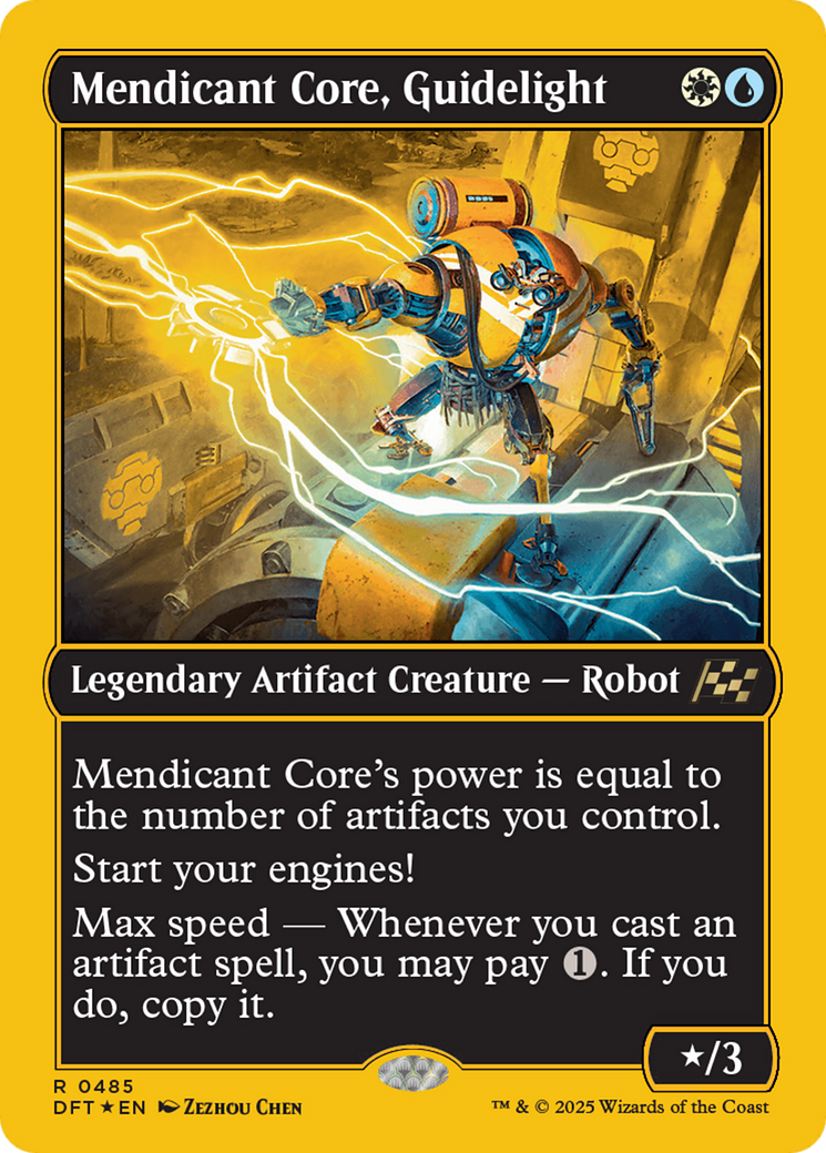 Mendicant Core, Guidelight (First-Place Foil) [Aetherdrift] | Gaming Infinity