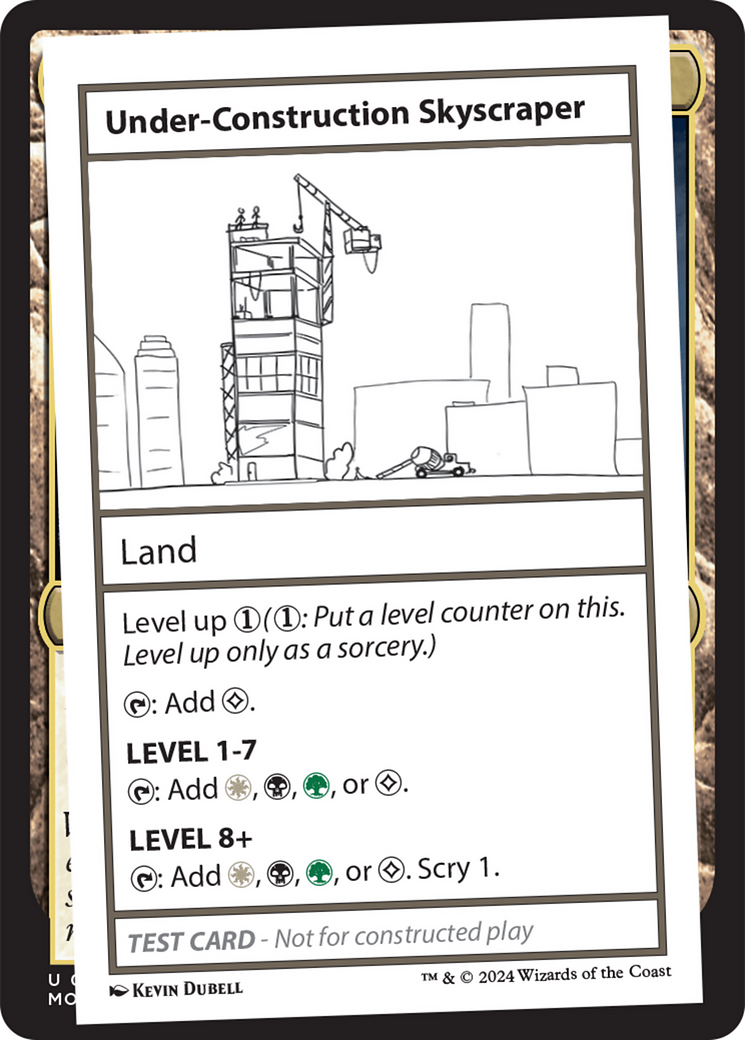 Under-Construction Skyscraper [Mystery Booster 2 Playtest Cards] | Gaming Infinity