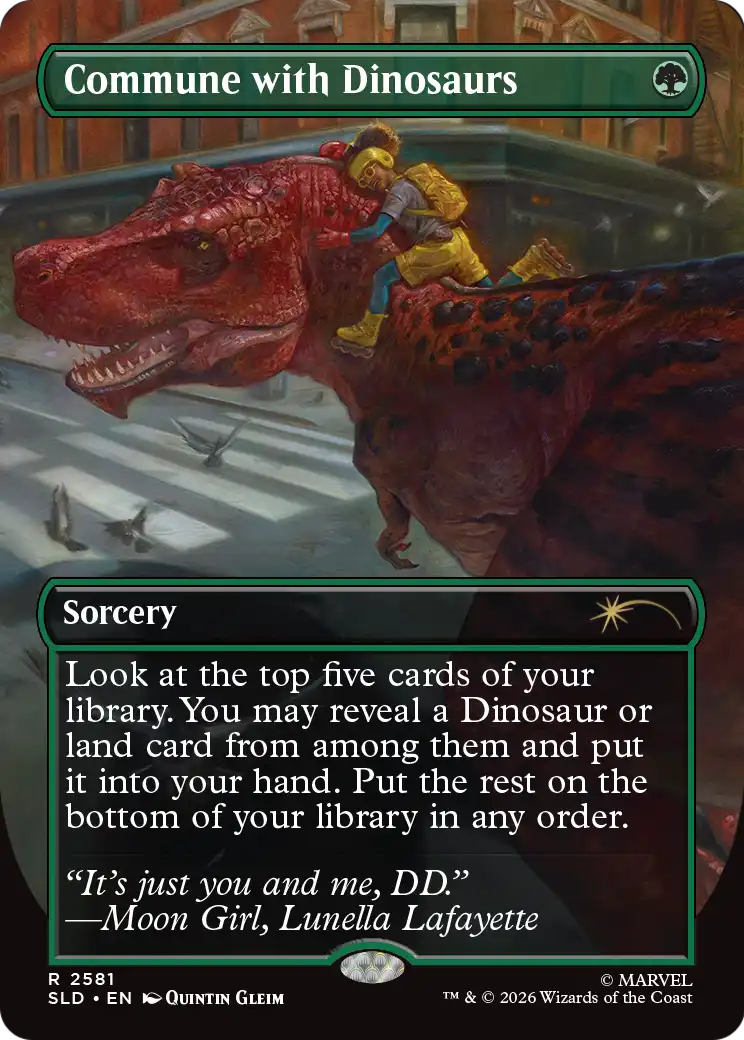 Commune with Dinosaurs [Secret Lair Drop Series] | Gaming Infinity