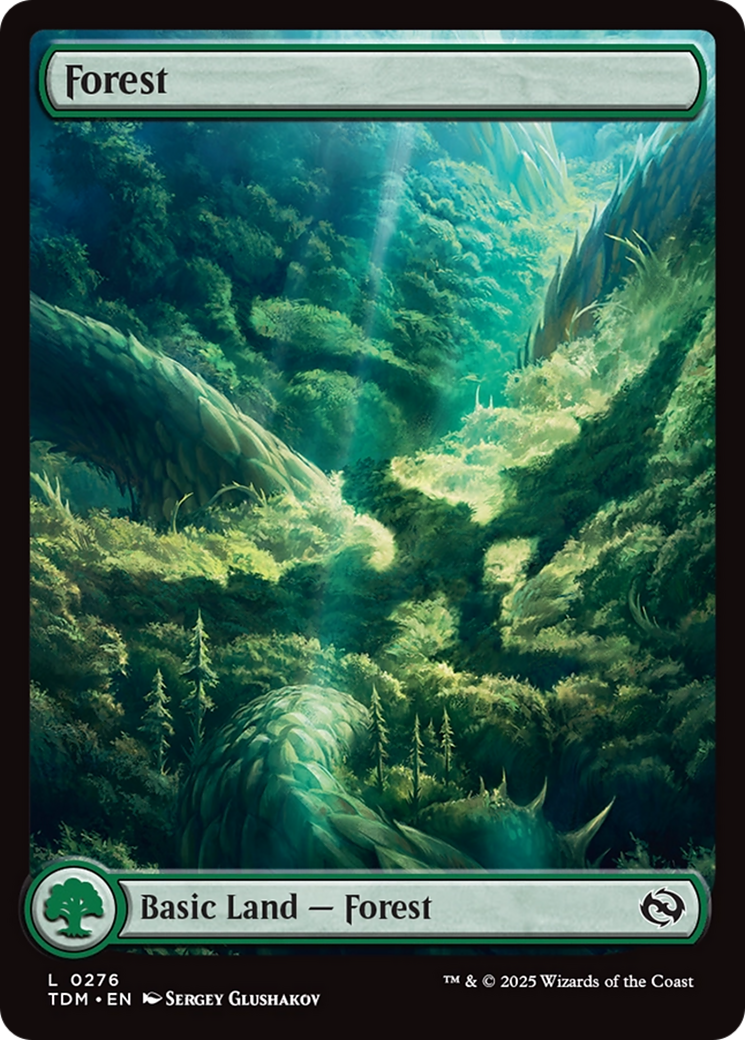 Forest (0276) [Tarkir: Dragonstorm] | Gaming Infinity
