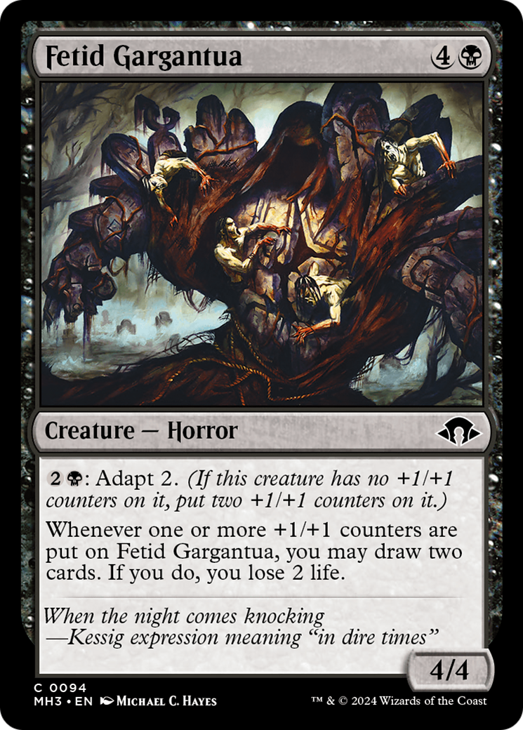 Fetid Gargantua [Modern Horizons 3] | Gaming Infinity