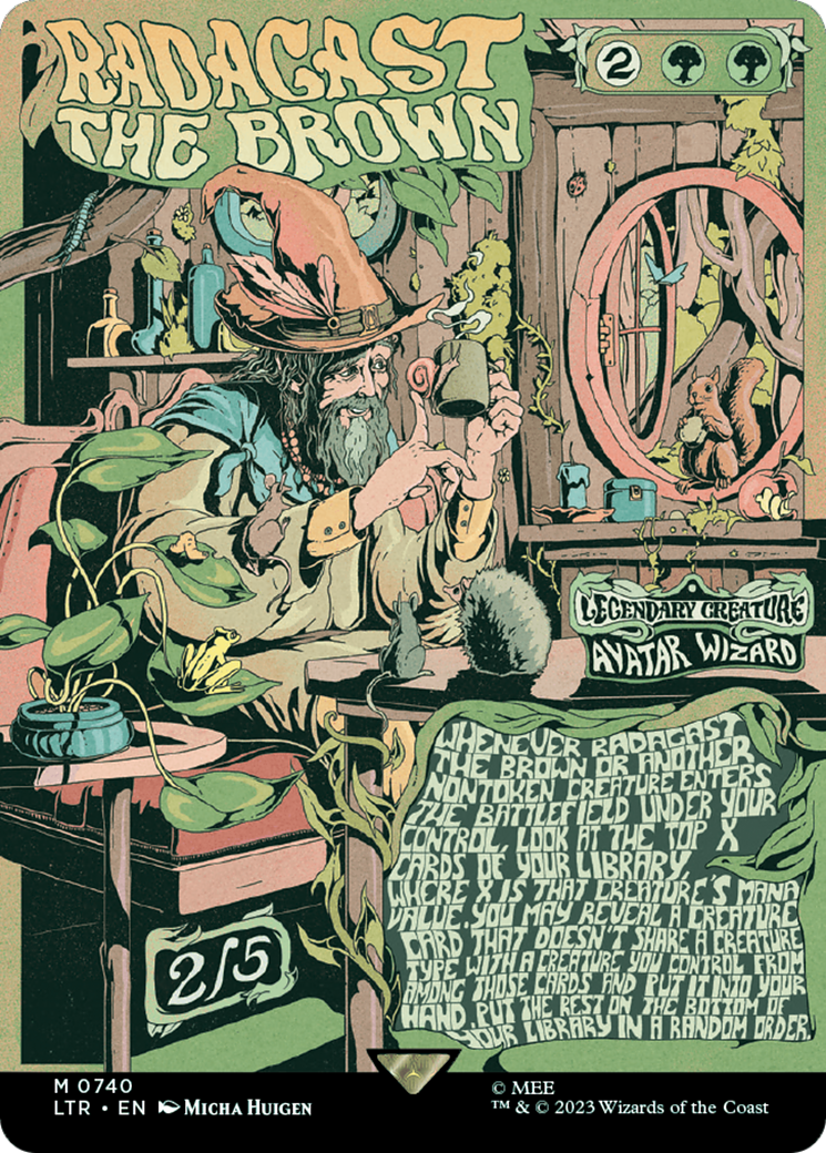 Radagast the Brown (Borderless Poster) [The Lord of the Rings: Tales of Middle-Earth] | Gaming Infinity