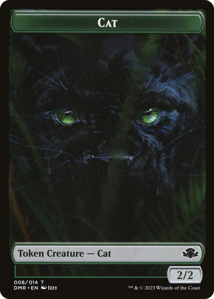 Cat Token (008) [Dominaria Remastered Tokens] | Gaming Infinity