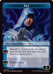 Illusion // Jace Double-Sided Token [Reality Fracture Tokens] | Gaming Infinity