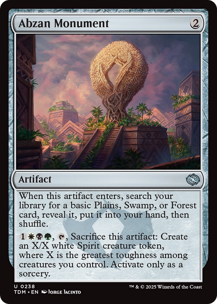 Abzan Monument [Tarkir: Dragonstorm] | Gaming Infinity