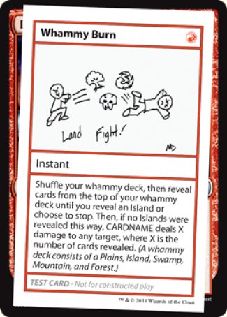 Whammy Burn (2021 Edition) [Mystery Booster Playtest Cards] | Gaming Infinity