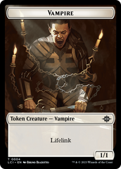 Emblem - Sorin, Lord of Innistrad // Vampire (0004) Double-Sided Token [The Lost Caverns of Ixalan Commander Tokens] | Gaming Infinity