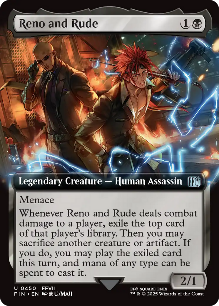 Reno and Rude (Extended Art) [FINAL FANTASY] | Gaming Infinity