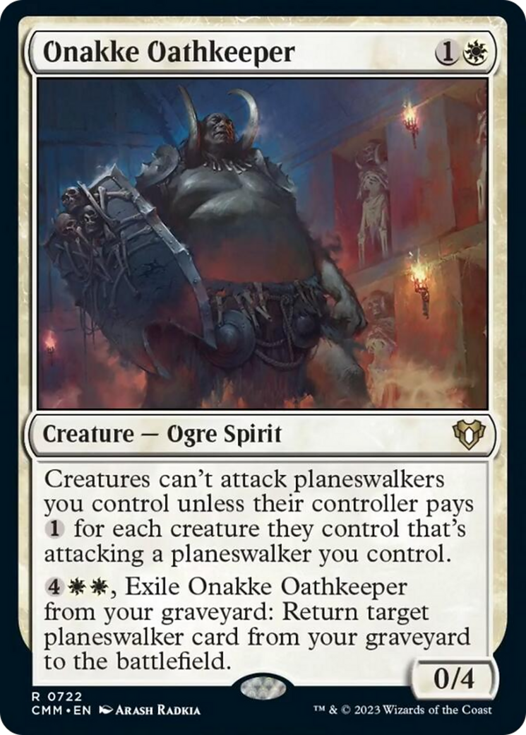 Onakke Oathkeeper [Commander Masters] | Gaming Infinity