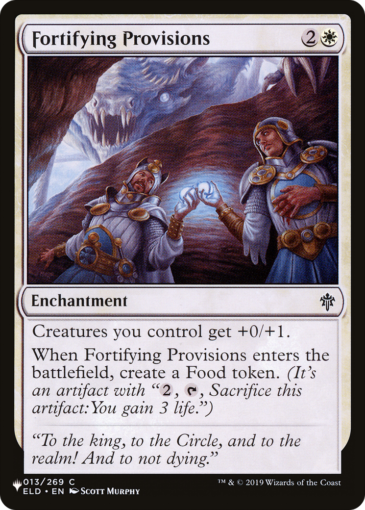 Fortifying Provisions [The List] | Gaming Infinity