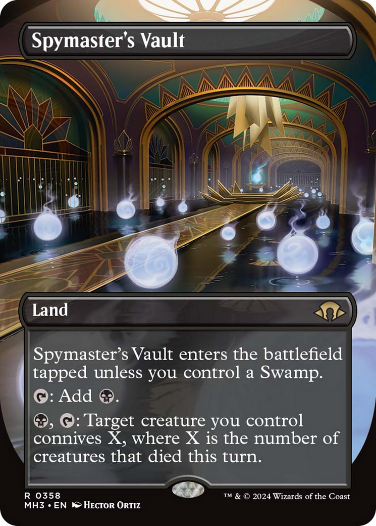 Spymaster's Vault (Borderless) [Modern Horizons 3] | Gaming Infinity