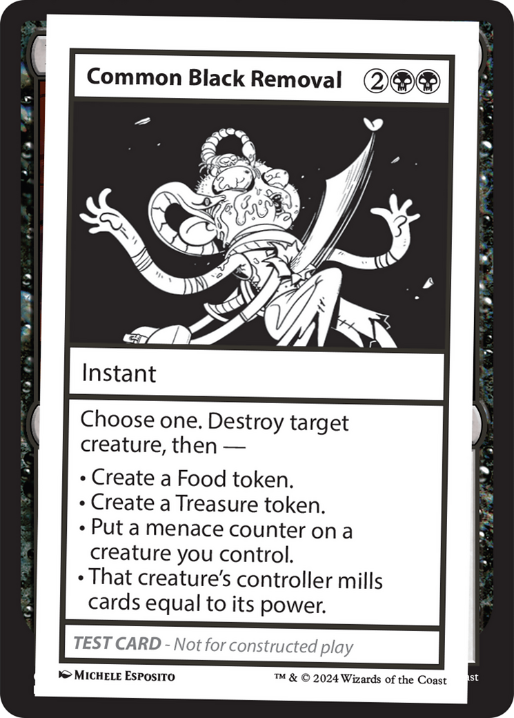 Common Black Removal [Mystery Booster 2 Playtest Cards] | Gaming Infinity