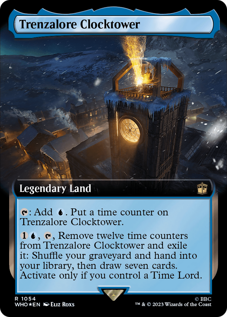 Trenzalore Clocktower (Extended Art) (Surge Foil) [Doctor Who] | Gaming Infinity