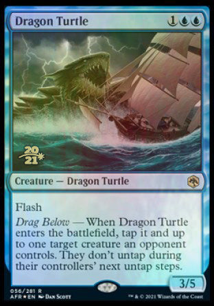 Dragon Turtle [Dungeons & Dragons: Adventures in the Forgotten Realms Prerelease Promos] | Gaming Infinity