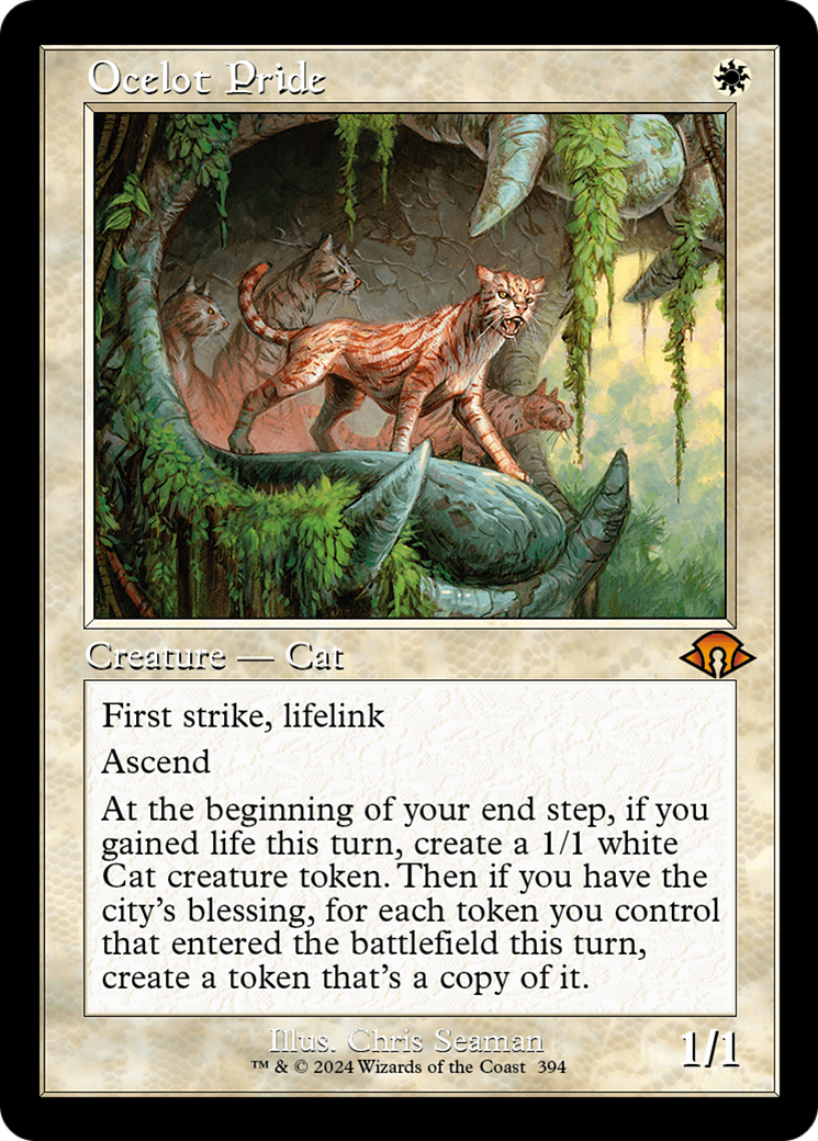 Ocelot Pride (Retro) [Modern Horizons 3] | Gaming Infinity