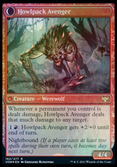 Ill-Tempered Loner // Howlpack Avenger [Innistrad: Crimson Vow Prerelease Promos] | Gaming Infinity