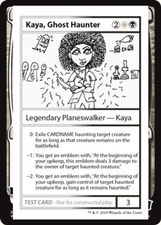 Kaya, Ghost Haunter (2021 Edition) [Mystery Booster Playtest Cards] | Gaming Infinity