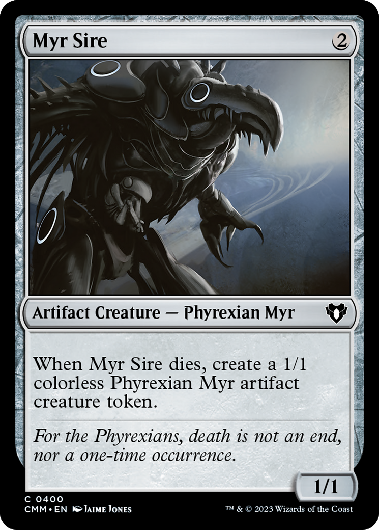 Myr Sire [Commander Masters] | Gaming Infinity