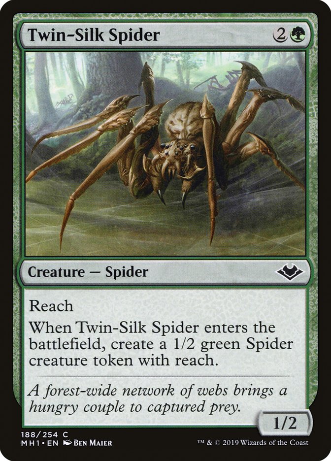 Twin-Silk Spider [Modern Horizons] | Gaming Infinity