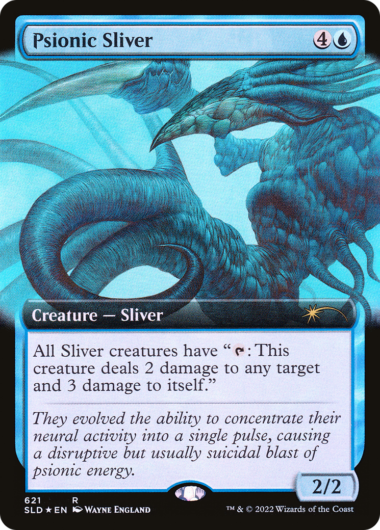 Psionic Sliver (Extended Art) [Secret Lair Drop Promos] | Gaming Infinity